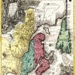 Canada 1756 Antique Map