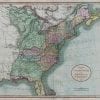 Eastern United States 1806 Antique Map