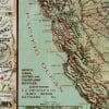 California 1896 Antique Map