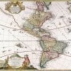 The Americas 1720 Antique Map