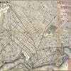 Brooklyn 1874 Antique Map