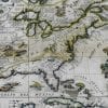 America 1688 Antique Map