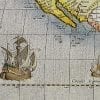 America 1579 Antique Map