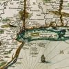 America 1673 Antique Map