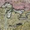 North America 1720 Antique Map