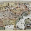 New France 1719 Antique Map