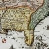 New France 1719 Antique Map