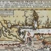 New France 1719 Antique Map