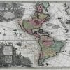 The Americas 1730 Antique Map