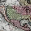 The Americas 1730 Antique Map