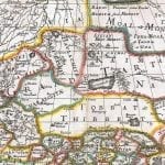 Asia 1687 Antique Map