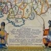 Japan 1727 Antique Map