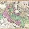 Ottoman Empire 1730 Antique Map