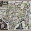 India 1740 Antique Map