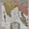 India 1748 Antique Map