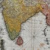 India 1748 Antique Map