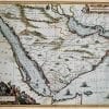 Arabia 1662 Antique Map