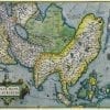 Asia 1571 Antique Map