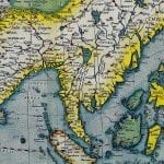Asia 1571 Antique Map