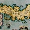 Japan 1595 Antique Map