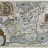 Russia 1635 Antique Map