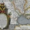 Russia 1635 Antique Map