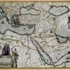 Turkish Empire 1635 Antique Map
