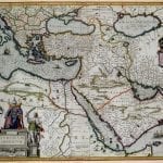 Turkish Empire 1635 Antique Map