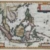 East Indies 1636 Antique Map