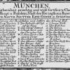 Munich 1740 Antique Map