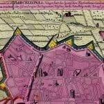 Barcelona Antique Map