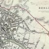 Berlin 1833 Antique Map