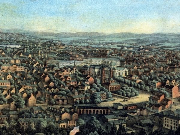 Washington D.C. 1871 Antique Map