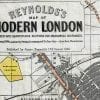 London 1862 Antique Map