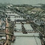 Pittsburgh 1902 Antique Map