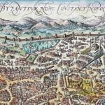 Byzantium 1572 Antique Map