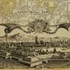 Frankfort 1720 Antique Map