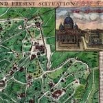 Rome 1721 Antique Map