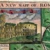 Rome 1721 Antique Map
