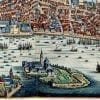Venice 1724 Antique Map