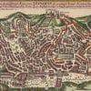 Lisbon 1730 Antique Map
