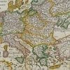 Europe 1658 Antique Map