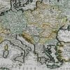 Europe 1690 Antique Map