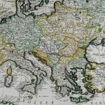 Europe 1690 Antique Map