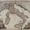 Italy 1702 Antique Map