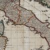 Italy 1702 Antique Map