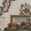 Italy 1702 Antique Map