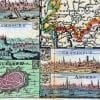 Low Countries 1710 Antique Map