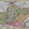 Transylvania 1720 Antique Map