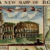 Rome 1721 Antique Map